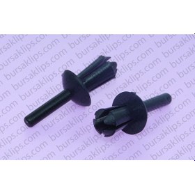 Resim Mercedes W 123,l Kw Davlumbaz Klipsi 0009903792 10 Adet 