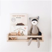 Resim OlcayAksesuar Montessori Kitaplık Ahşap Duvar Rafı 50 Cm 1 Adet 