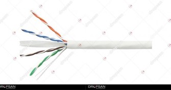 Resim NETLİNK CAT6 UTP 23AWG, LSZH KABLO 500M, Beyaz 