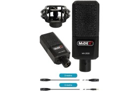 Resim AyrStore MX-2020 Solo Mix Condenser Mikrofon ve Kayıt Mixer Seti 
