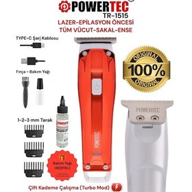 Resim Powertec TR-1515 Sakal Kesim Makinesi. 