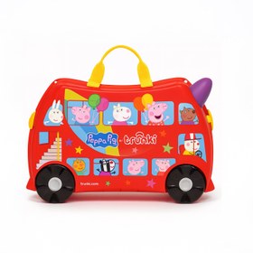 Resim Trunki Çocuk Bavulu - Peppa Pig Party Bus 