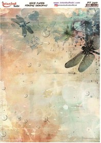 Resim Pirinç Dekopaj Kağıdı 30x42cm Pt-340 