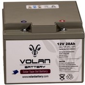 Resim Volan Battery 12 Volt 28 Amper Solar Jel Akü 