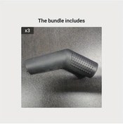 Resim Sunshine011 Evrensel Kaydırmaz Motosiklet Vites Pedal Kılıfı Siyah 3 Adet 