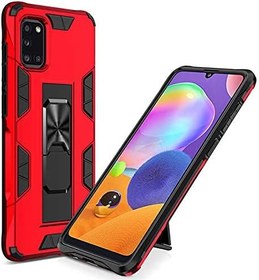 Resim Zore Galaxy ile uyumlu A31 Kılıf Volve Kapak Kırmızı 