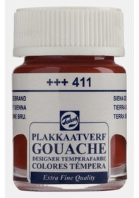 Resim Talens Guaj Boya 16 ML 411 Burnt Sıenna 