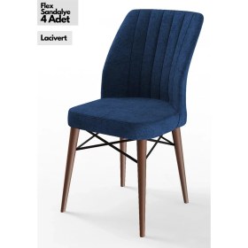 Resim Canisa Concept Canisa Flex Serisi Gürgen Ayaklı Sandalye , 4 Adet , Ayaklar Ceviz 