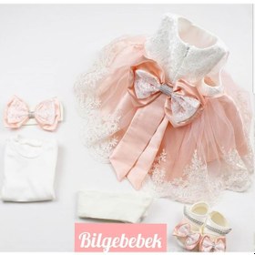 Resim Babylia Kız Bebek Mevlüt Takımı Seti Pembe Çok Renkli 