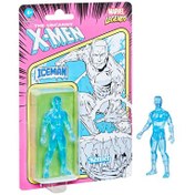 Resim Marvel Legends Retro 375 Collection Iceman Figür 