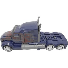 Resim Can Oyuncak Otomatik Dönüşen Pilli Robot Sesli Işıklı Müzikli 20 cm Kaliteli Plastik Yapı 