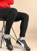 Resim Puma Roma Basic - Erkek Siyah Spor Ayakkabı - 353572 11 