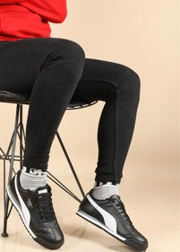 Resim Puma Roma Basic - Erkek Siyah Spor Ayakkabı - 353572 11 