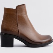 Resim TUNAELLİ Kadın Taba Hakiki Doğal Deri 35-40 Numara Bot & Bootie 