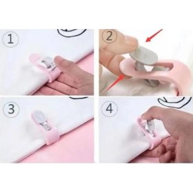 Resim MiraLive Mandallı Yorgan Sabitleme Klipsi 10 Adet (4887) 