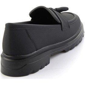 Resim Siyah Kadın Loafer Ayakkabı K01536105137 Siyah 
