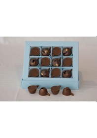 Resim Kahve Fincanı Spesiyal Limon Çikolatalı Hediyelik Çikolata 500 Gr 