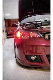 Resim iq elektronik Opel Astra Uyumlu G L Angel Far Halkası 4 Lü Set Rgb Kumandalı 16renk 