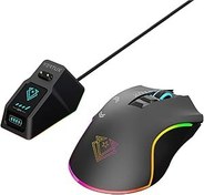 Resim Vertux Oyuncu Mouse GameCharged™ Kablosuz Şarj İstasyonlu 10.000 DPI LED - Vertux MUSTANG 