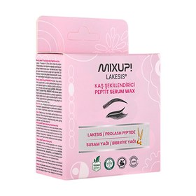 Resim Mixup! Lakesis Kaş Şekillendirici Peptit Serum Wax 50 ml 