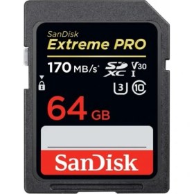 Resim Sandisk Extreme Pro 64GB CLASS10 Sd Kart 