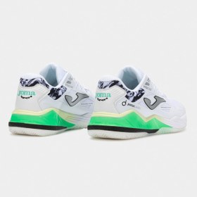 Resim Joma SPIN 2502 Erkek Beyaz Siyah Tenis/Padel Ayakkabısı 