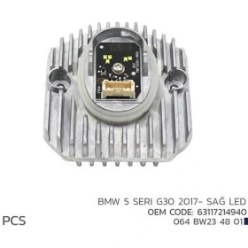 Resim Bmw 5 Serı G30 2017- Sağ Led Modül 63117214940 63117214940 
