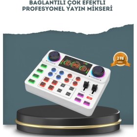 Resim Erdo Ticaret Buğz Gürültü Engelleme Özellikli Canlı Yayın Ses Kartı 
