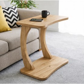 Resim Entrea Design Tekerlekli C Ayaklı Laptop Sehpası, Koltuk Sehpası, Kahvaltı Masası, Çalışma Sehpası 