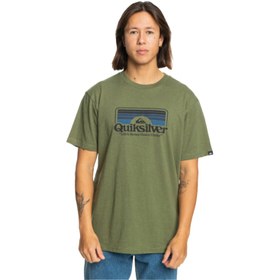 Resim Quiksilver Step Inside SS Erkek Tişört Yeşil 