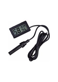 Resim Dijital Problu Kuluçka Oda Termometre Ölçer 