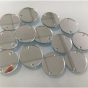 Resim Genel Markalar Kına Hatırası Hazırlamak Için 4cm 20 Adet Akrilik Malzeme Delikli Yapışkanlı 