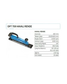 Resim Osaka Opt 708 Havalı Rende 