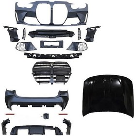 Resim Bmw G20 M3 G80 Style Body Kit, Panjurlu, Kaputlu, 2019 2021 