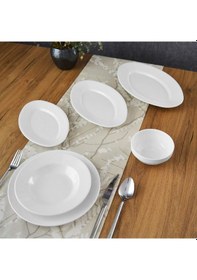 Resim Ermiya 6 Kişilik 40 Parça Melamin Yemek Takımı 