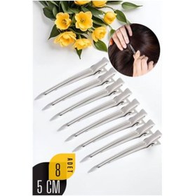 Resim Skygo ModaCar Saç Pensi Metal Toka 8 ADET 