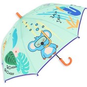 Resim Milk&moo Jungle Friends Çocuk Şemsiyesi Unisex Yeşil 