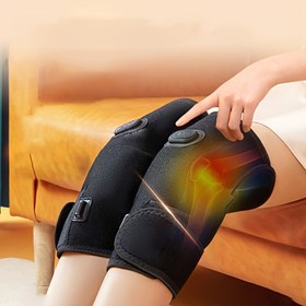 Resim Rahatla ve Yenilen – Diz, Dirsek ve Omuz için Titreşimli Isı Pedi Elektrikli Izgara Koruma, Vibrasyon Masajı Erkek Kadın Eklem Sıcaklığı Bekletme Ev Rahatlatma Terapötik masaüstü ısıl kompres taşınabilir masör Kompakt Tasarım Güvenli İsitme Konforlu Uyumuzdaki Kalorifik dizlik kronik hastalar ofis çalışanlar 