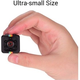 Resim Bloomnest Mini Cube Kamera 1080p Hd Ir Gece Görüşlü 120 Geniş Açı 32gb Bellek Siyah 