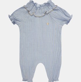 Resim Layette Bg Store Kız Bebek Mavi Tulum 23ss0lt7811 