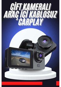 Resim Mey İthalat Carplay Fotoğraf Ve Video Kaydedici Araç İçi Kamera Ekranlı 