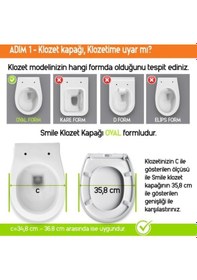 Resim Nkp Genesis Yavaş Kapanan Klozet Kapağı - Duroplast 