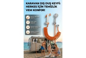 Resim Plasyay Yerli Spiral Taharet Matik Turuncu 150 Cm 
