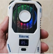 Resim Challenger X136 2500mah Pil Yarı İletken Cep Telefonu Soğutucu Arka Klips Oyun Ve Canlı Yayın Isı Emici 