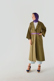 Resim Kurdeleli Yeşil Kap - Standart 