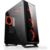 Resim Powerboost Vk-G3903S Usb3.0 Full Siyah Tempered Glass 6Xhalo Regu 