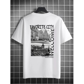 Resim DAXİS Sportwear Company Baskılı Oversize Tshirt 