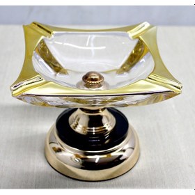 Resim Metal Ayaklı Cam Küllük Model 1 