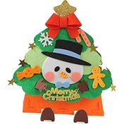 Resim Suntek Kendin Yap Keçe Yılbaşı Ağacı Çocuklar Kardan-adam " 