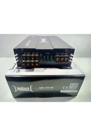 Resim Mobass Amfi – 4 x 140 RMS Ses ve Bass Amfisi – Mobass MB-130.4D Dijital Oto Anfi 